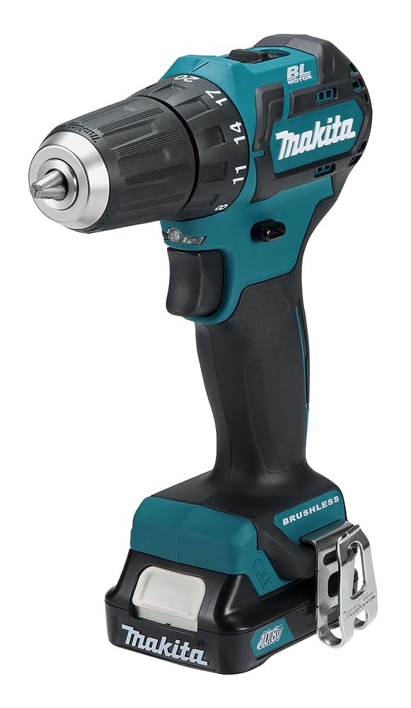 Makita - Taladro atornillador 10,8v 2,0ah 2 bateria li-ion diámetro 21