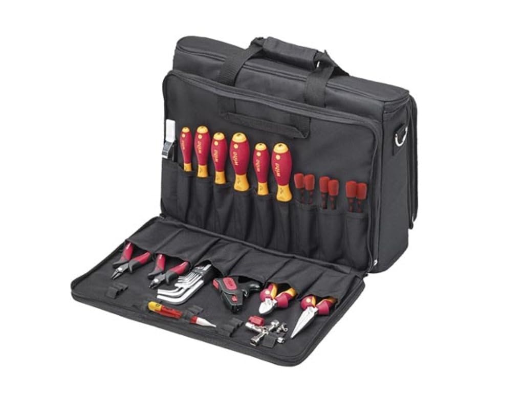 Wiha Juego de herramientas para técnicos de servicio en surtido, de 31 unid. incl. bolsa (43879)