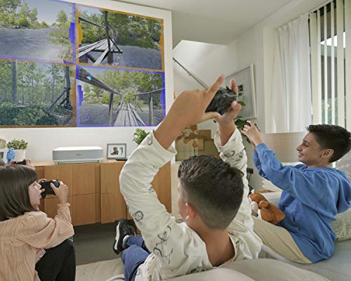 Epson EpiqVision Ultra EH-LS300W, TV Proyector Láser FullHD 1080p de UltraCorta Distancia con Android TV y Sonido by Yamaha
