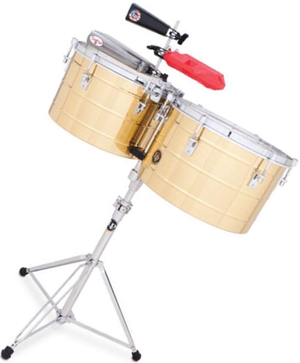 LP Latin Percussion Timbales Tito Puente Thunder Timbs Latón LP258-B