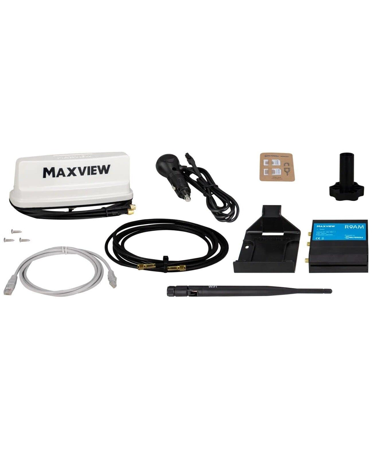 Maxview Sistema WiFi Roam Campervan MXL056 | Antena Lista para 5G - Blanco