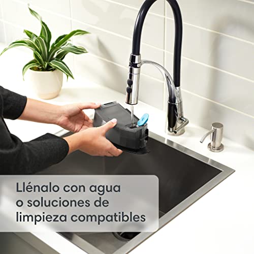 iRobot Roomba Combo i8 Robot Aspirador y Friegasuelos 2 en 1 Cepillos Goma antienredos Ideal Mascotas Mapeo avanzado y selección Zonas Navegación Inteligente Recarga y reanuda Control por Voz y App.