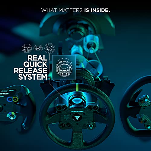 Thrustmaster TX Racing Wheel Leather Edition - Volante Cuero negro Force Feedback para Xbox Series X|S / Xbox One / PC