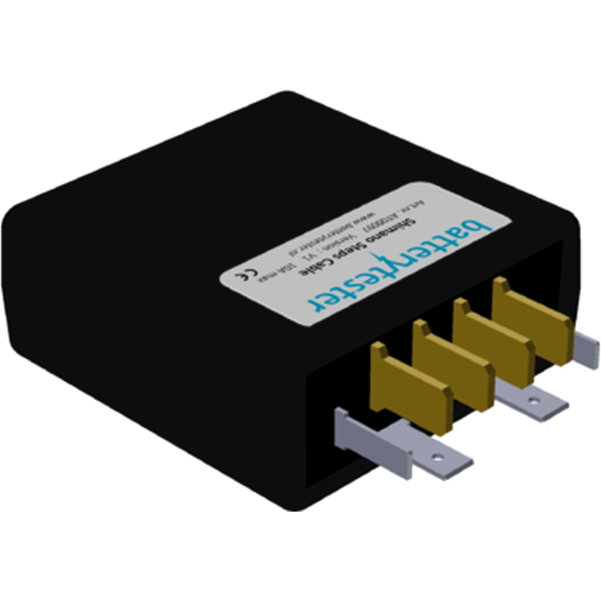 Batterytester Adapter-2368850550 Adaptador, Unisex Adulto, Negro, Talla única