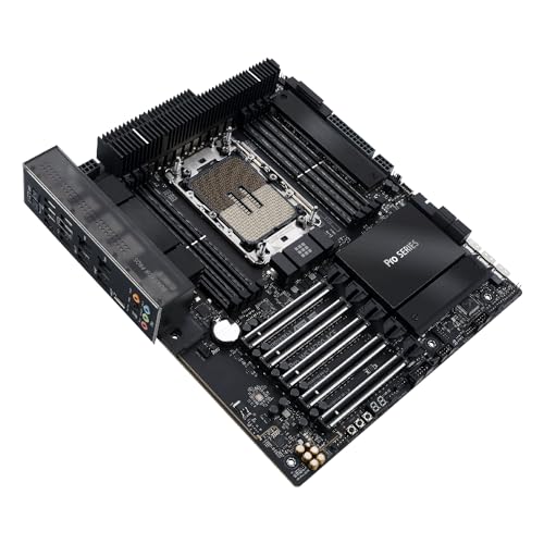 ASUS Pro W790-ACE Placa Base Intel W790 (LGA 4677 CEB con PCIe 5.0 x16, M.2, LAN 10G y 2.5G, gestión remota de Nivel de Servidor, 12+1+1 DrMOS, USB 3.2 Gen 2x2 Type-C Frontal y Trasero), Negro