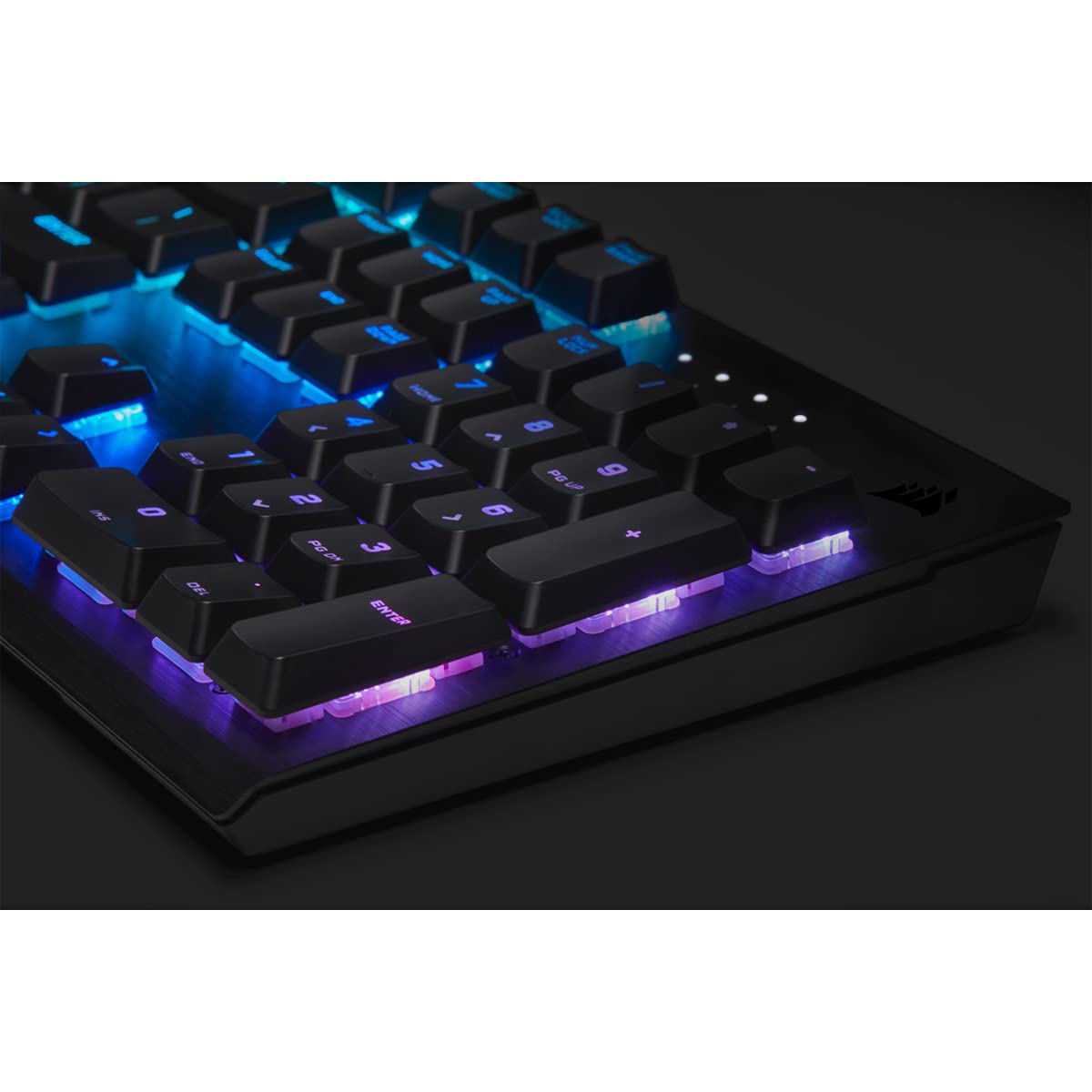 Corsair Compatible con K60 RGB Pro de bajo Perfil para Juegos Tastatur, RGB LED - Negro