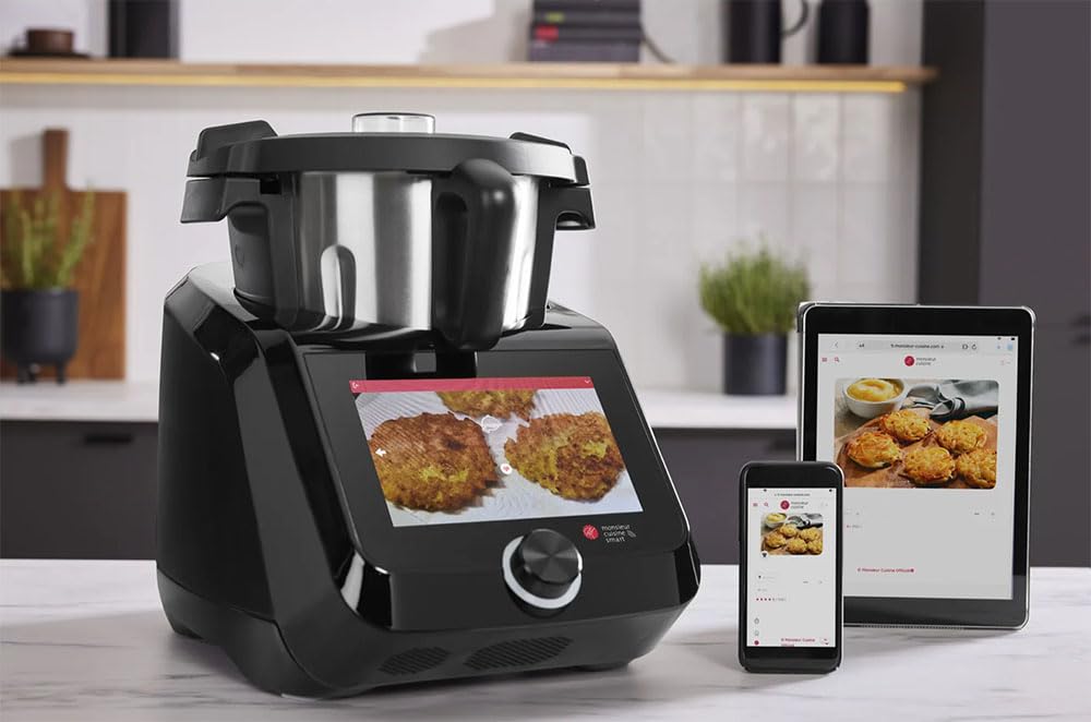 PSIDE Silvercrest Monsieur Cuisine Smart Black Edition SKMS 1200 B1 1200 W Negro