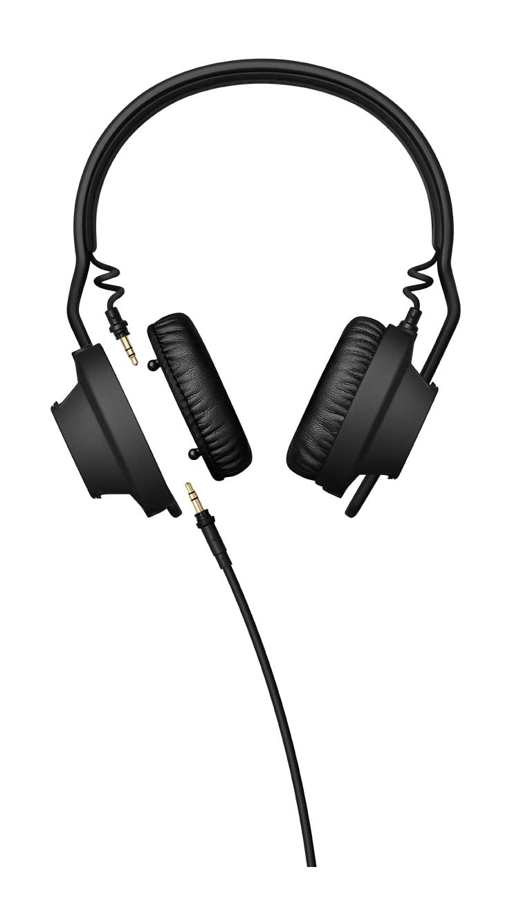 AIAIAI TMA-2 Auriculares Profesionales - Almohadillas EO8 - Alcantara Over Ear (Par), Negro