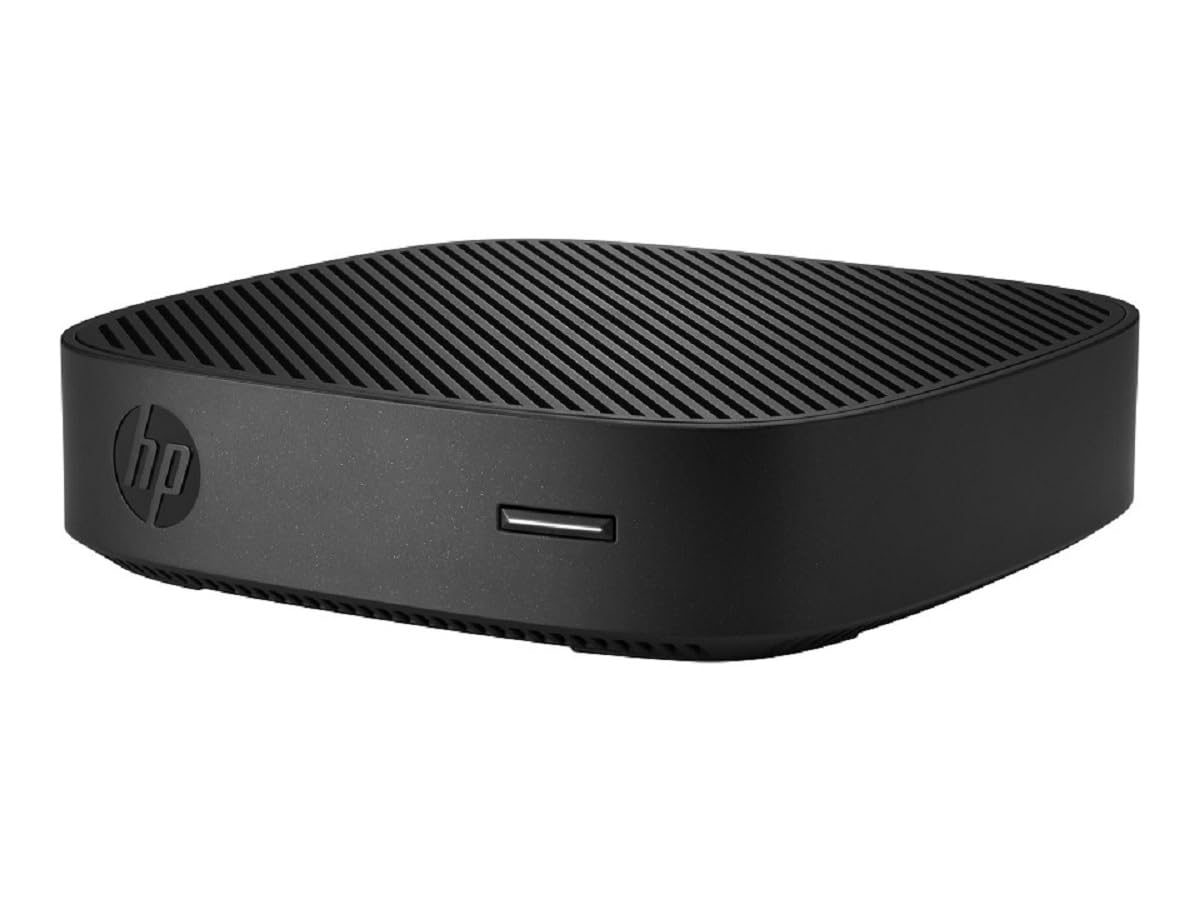HP t430 - Thin Client - DTS - 1 x Celeron N4020 / 1.1 GHz - RAM 4 GB - Flash - eMMC 32 GB - UHD Graphics 600-1GbE - WiFi: 802.11a/b/g/n/AC, Bluetooth 5.0 ThinPro - Negro
