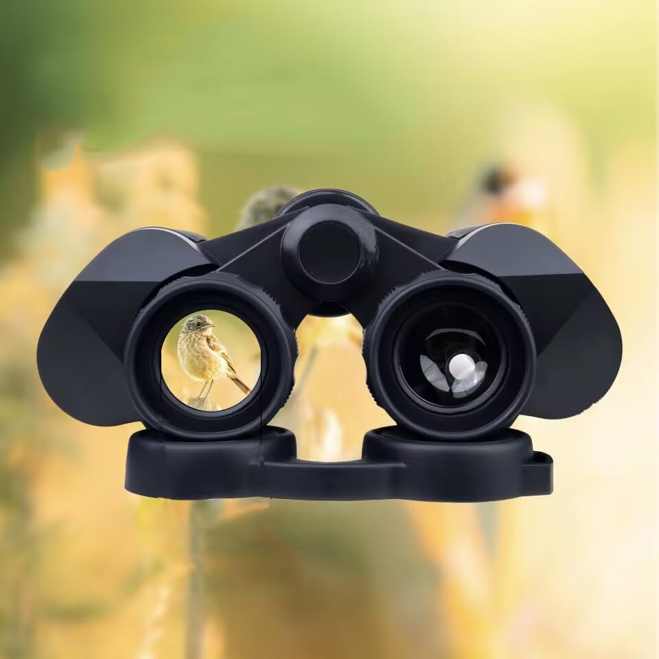 ZEHNHASE WX69 - Prismáticos de diseño Compacto y Alta Intensidad Luminosa, Ideales para Horas de observación sin Fatiga