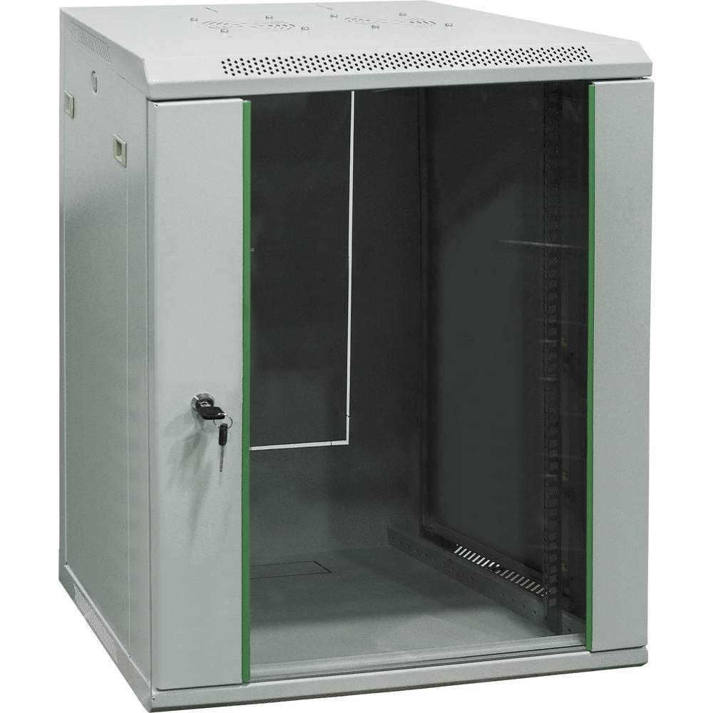 Renkforce RF-NC-140 Caja de Pared 19 (Ancho x Alto x Profundidad) 600 x 816.2 x 450 mm 16 UH Gris (RAL 7035)