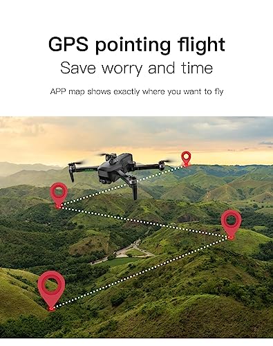 LUXWALLET Ai-Fly² GPS Professional Drone - Obstacle Detection - 4K Camera + Zoom - Gimbal - 5G WiFi FPV - 1.2KM Range - 2X Battery