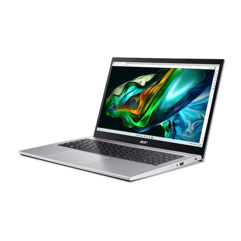 Acer Aspire 3 15 A315-44P, Ordenador Portátil 15,6" Full HD (AMD Ryzen 7 5700U, 32 GB DDR4 RAM, 1024 GB PCI Express SSD, AMD Radeon Graphics, Windows 11 Home) Plata, Teclado QWERTY Español