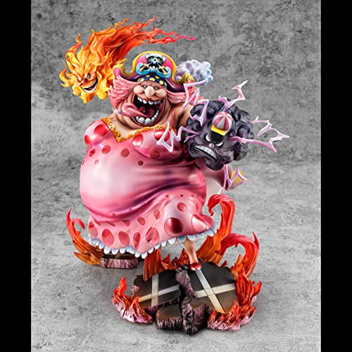 Megahouse One Piece – Figura Big Mom (Charlotte Linlin) – Portrait of Pirates – Edición Exclusiva 30 cm – Coleccionable Bandai 