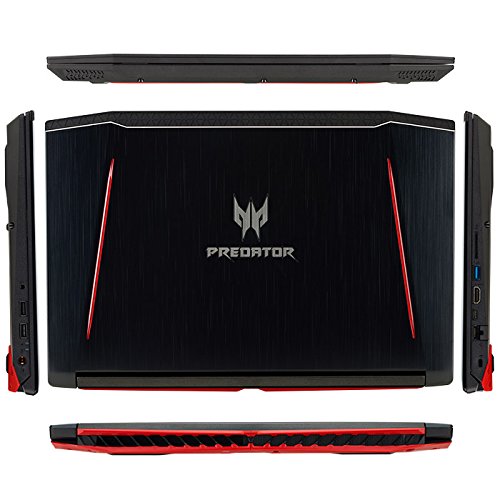 acer NH.Q2BEB.009 - Ordenador portátil de 15.6" (Intel Core i7-7700Hq, Disco Duro de 1 TB, 16 GB de RAM, Nvidia Geforce GTX 1060, Windows 10) Negro