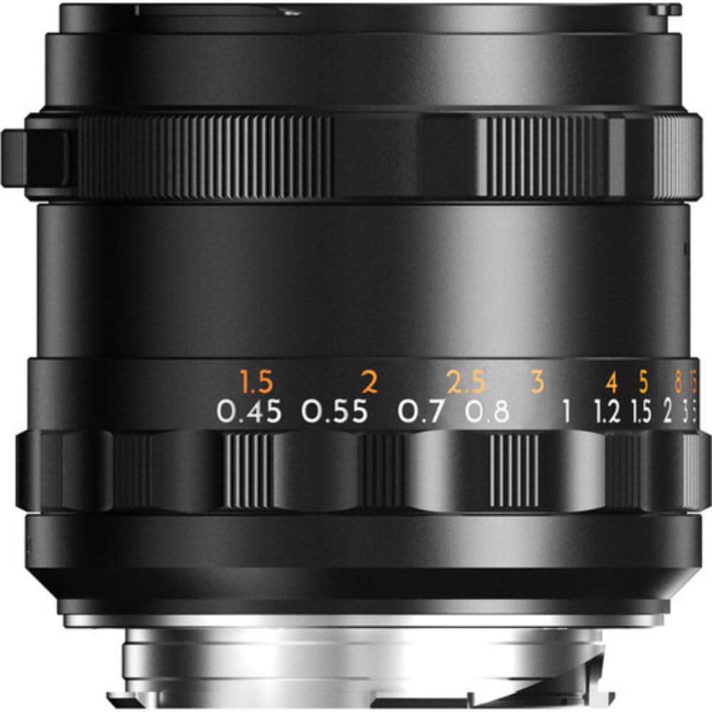 THYPOCH Lente de fotografía de Marco Completo Simera 50 mm f1.4 para Leica M Mount – Negro