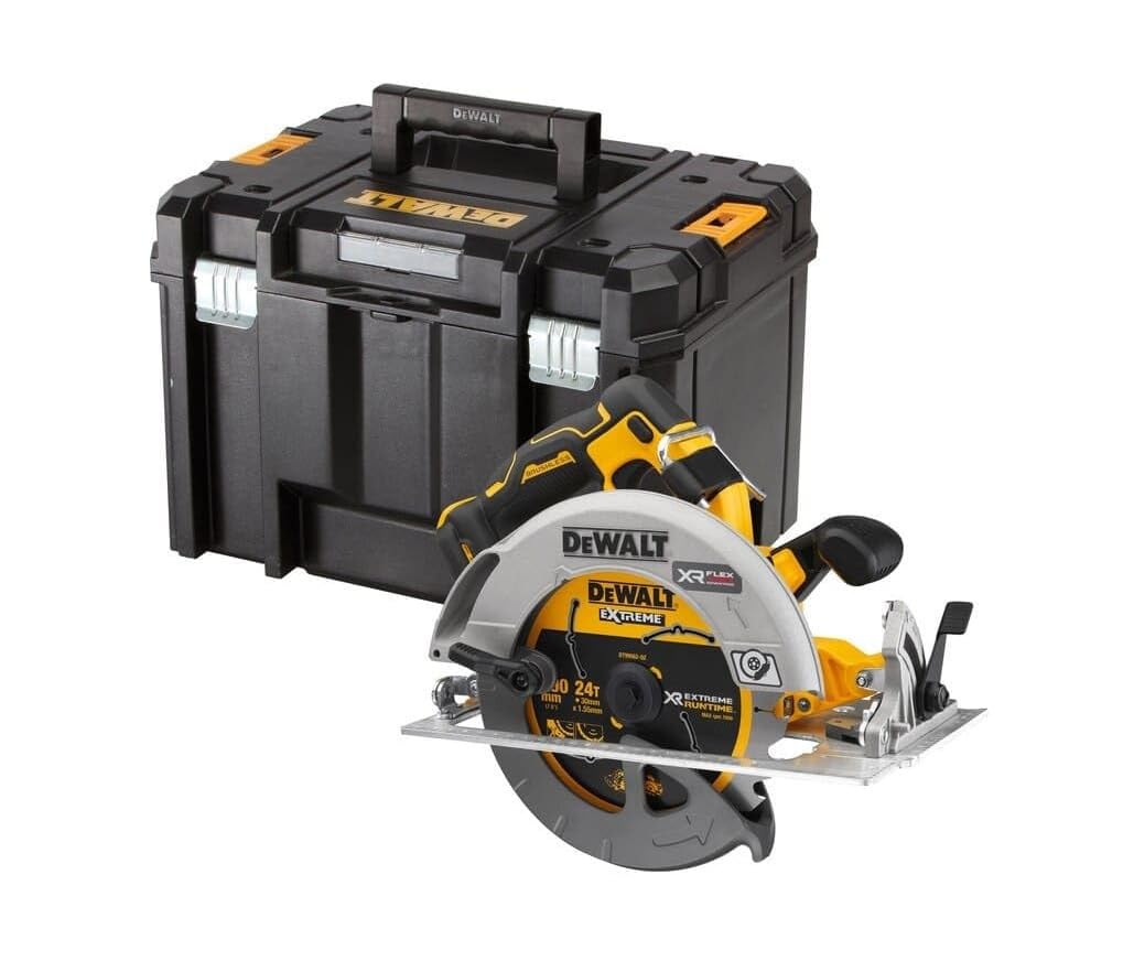 DEWALT DCS573NT-XJ, Amarillo-negro DCS573NT-XJ-Sierra Circular sin escobillas XR 18V XRP FV Advantage