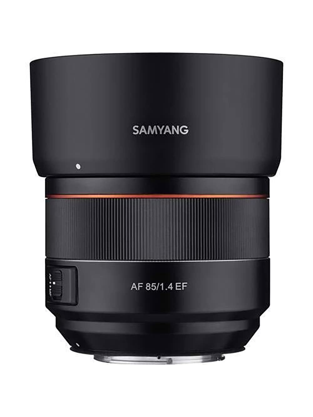 Samyang Lente de Enfoque automático de Alta Velocidad F1.4 de 85 mm para Montura Canon EF, Negro (SYIO85AF-C)