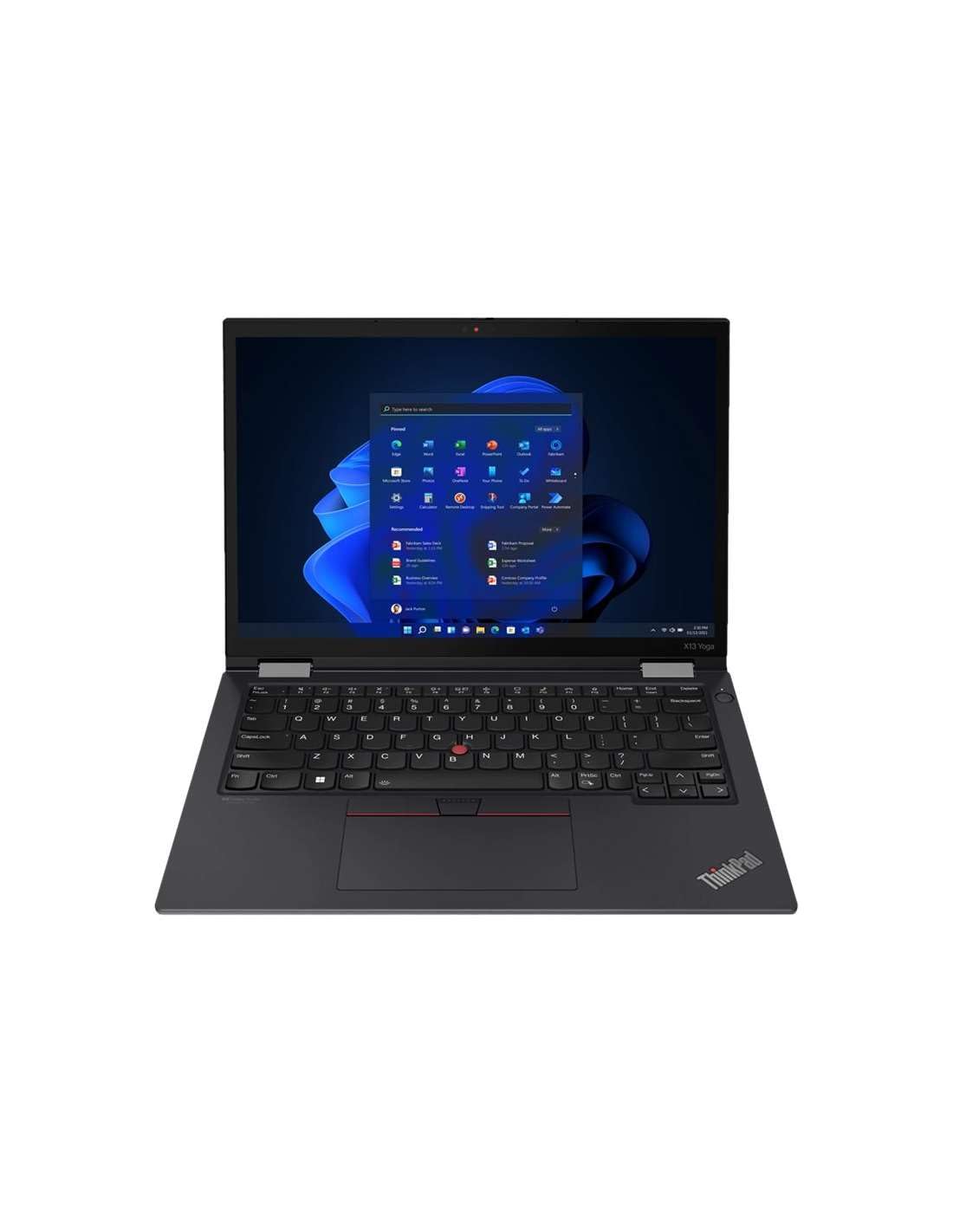 Lenovo Notebook ThinkPad X13 Yoga Gen 3 QWERTY Español Intel Core I7-1255U 512 GB 13,3" 16 GB RAM