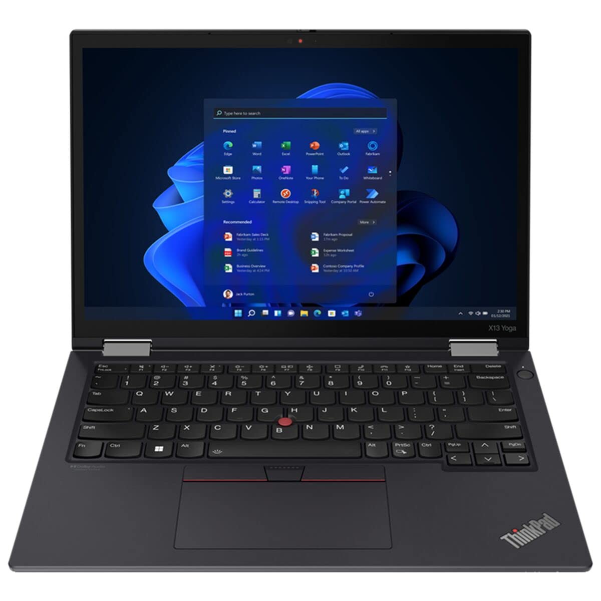 Lenovo Notebook ThinkPad X13 Yoga Gen 3 QWERTY Español Intel Core I7-1255U 512 GB 13,3" 16 GB RAM