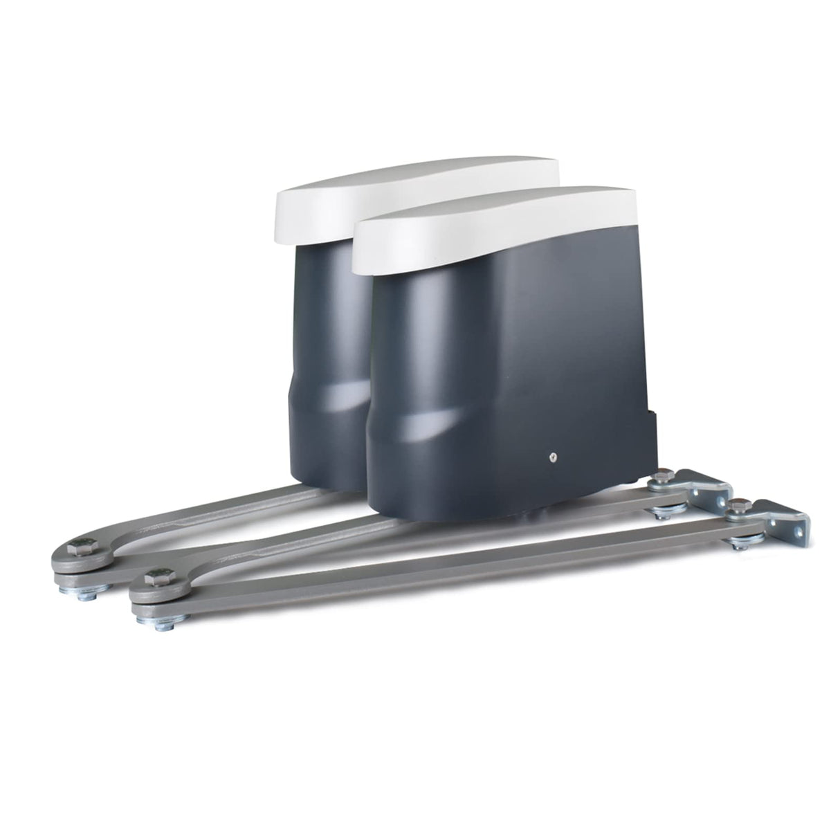 SCS Sentinel - MBA0103 Automatismo a brazos articulados para cancelas batientes - 24V - 2 mandos a distancia - 50m de alcance - lámpara parpadeante LED - 5 m de longitud - 500 Kg máx - OpenGate2