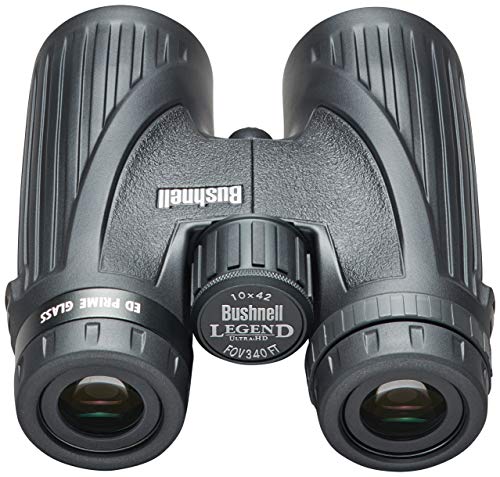 Bushnell Legend 10 x 42 mm Ultra HD Prismático, Unisex, Negro, Talla Única