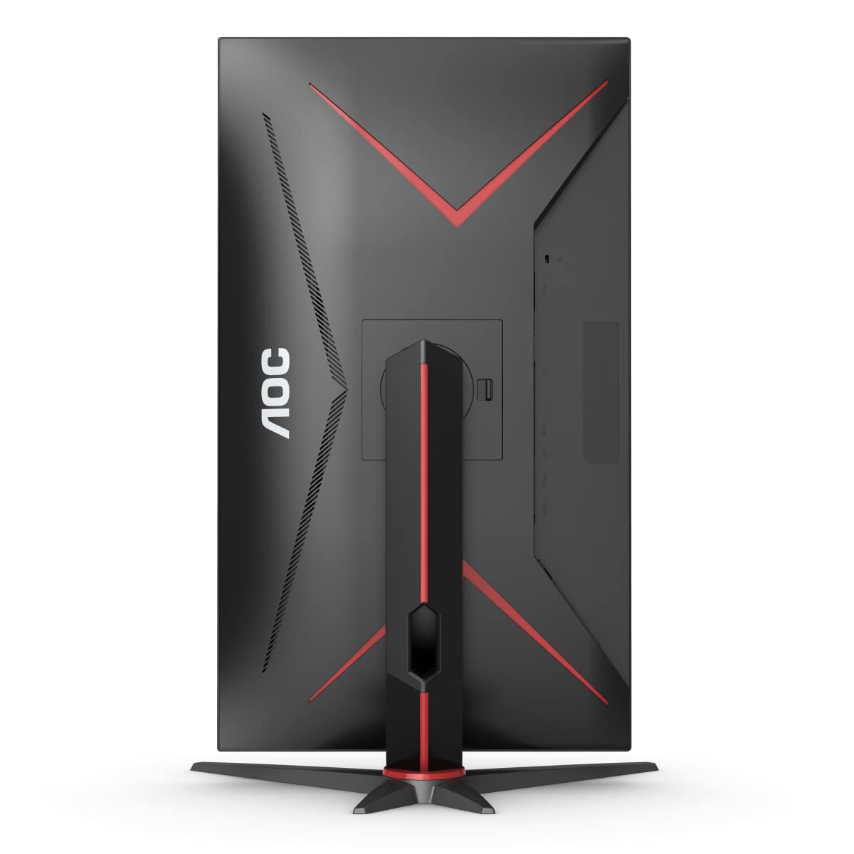 AOC Gaming U28G2XU2 - Monitor UHD de 28 Pulgadas, 144 Hz , 1 ms, FreeSync Premium Pro, HDR400 (3840 x 2160, HDMI, DisplayPort, hub USB), blanco/rojo