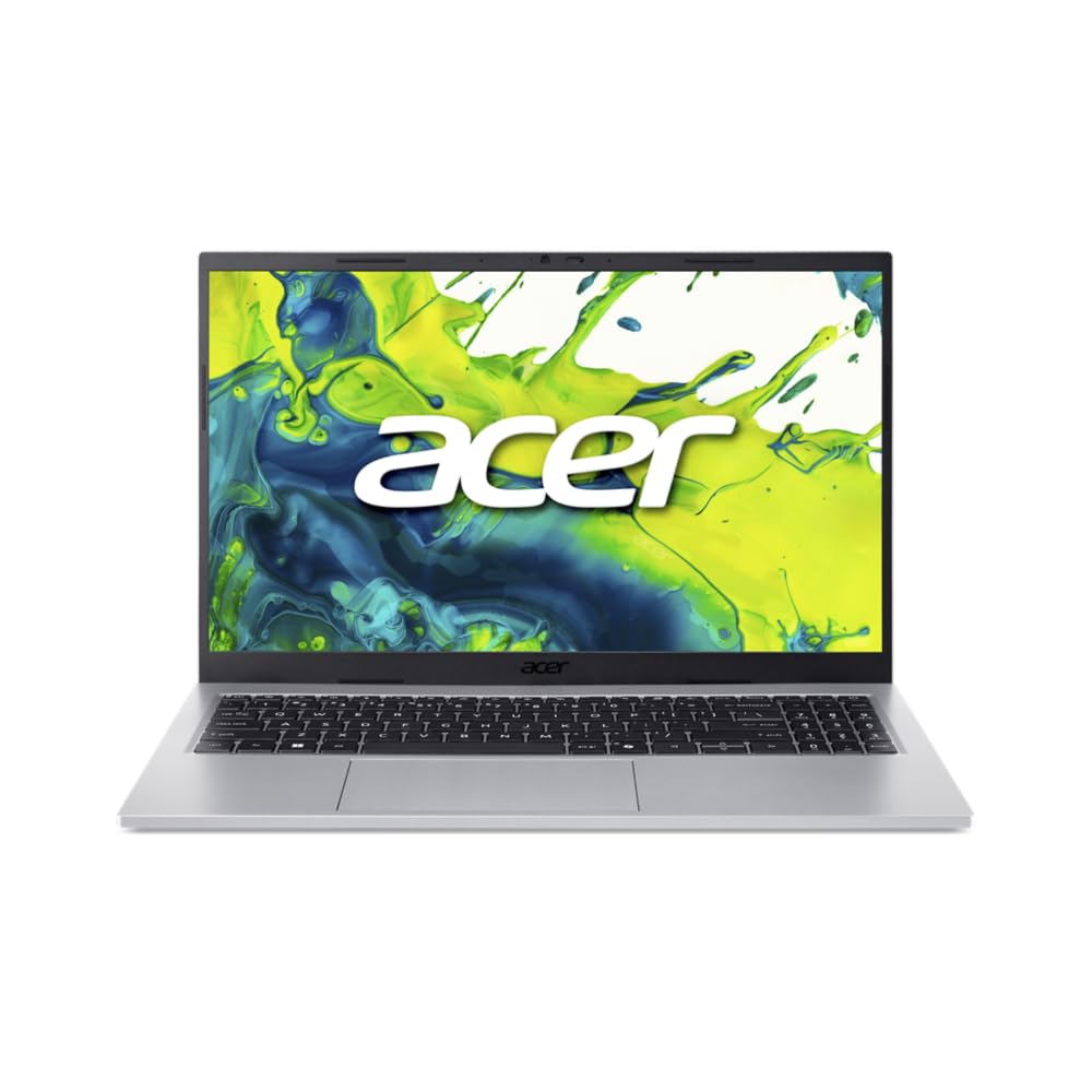 acer Aspire Go 15 AG15-72P, Ordenador Portátil 15.6" Full HD IPS (Intel Core 5 120U, 16 GB RAM, 512 GB SSD, Intel Graphics, Sin Sistema Operativo), Plata, Teclado QWERTY Español