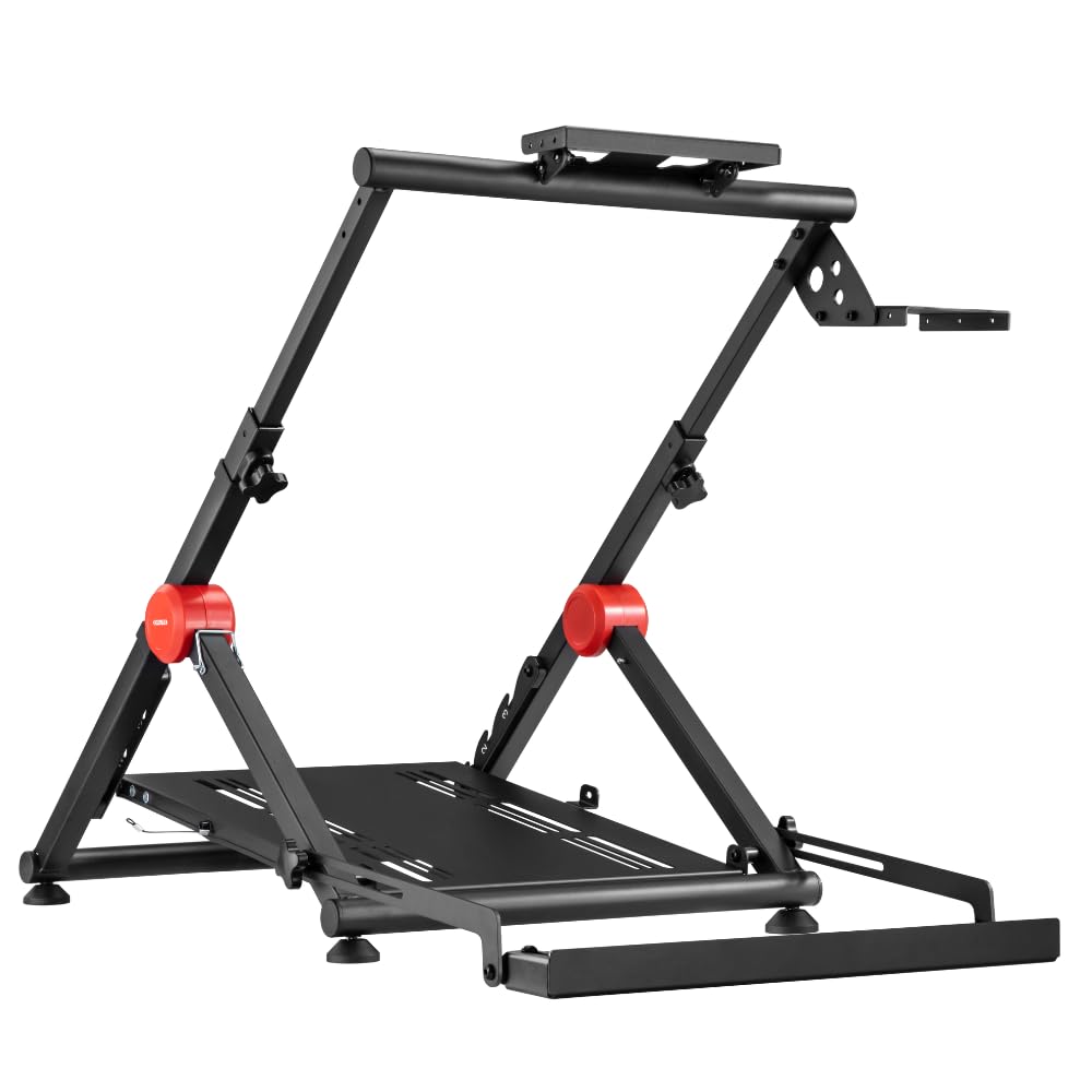 WHEEL STAND GT PRO - Soporte universal para el volante, los platos y las bielas y la caja de cambios compatible con todos los productos Logitech, Thrustmaster y Fanatec.