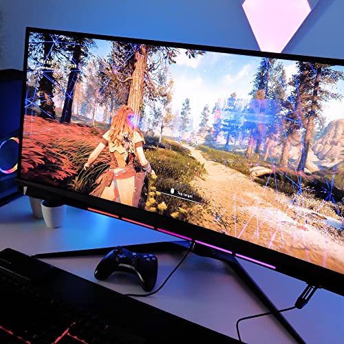 Msi Optix MEG381Cqr Plus - Monitor Gaming Curvo 2300R de 37.5”, G-SYNC, 3840X1600 (Wqhd), Rapid Ips, 600 Nits, Tasa De Refresco 175Hz, Tiempo de Respuesta 1Ms, Negro