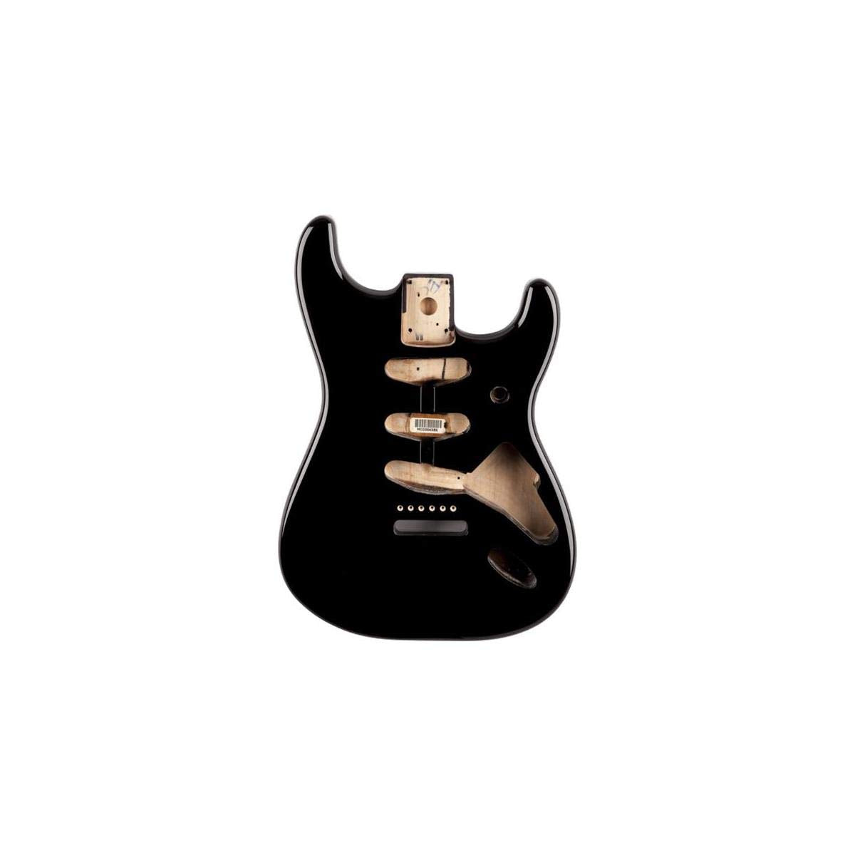 Fender Classic Series 60's Stratocaster SSS Alder Body Vintage Bridge Mount - Black