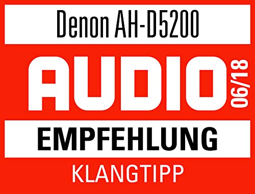 Denon AH-D5200 Marrón, Plata Supraaural Diadema Auricular - Auriculares (Supraaural, Diadema, Alámbrico, 5-40000 Hz, 3 m, Marrón, Plata)