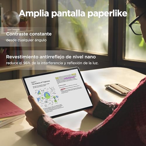 Lenovo Idea Tab Pro – Tablet 12.7" 3K (MediaTek Dimensity 8300, 8 GB RAM, 256 GB UFS 4.0, 144 Hz, Wi-Fi 6E, Bluetooth 5.3, Android 14) Gris, Incluye Teclado + Pen