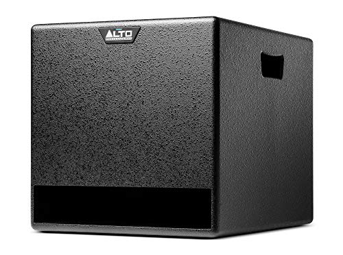 Alto Professional TX212S - subwoofer Activo 12" 900W con DSP, selector para Altavoz PA complementario y Amplificador de Clase D, sin sobrecargas, Negro