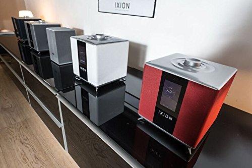 IXION Maestro Red Hecho a Mano Premium Sistema de Audio con Pantalla táctil Integrado Rojo