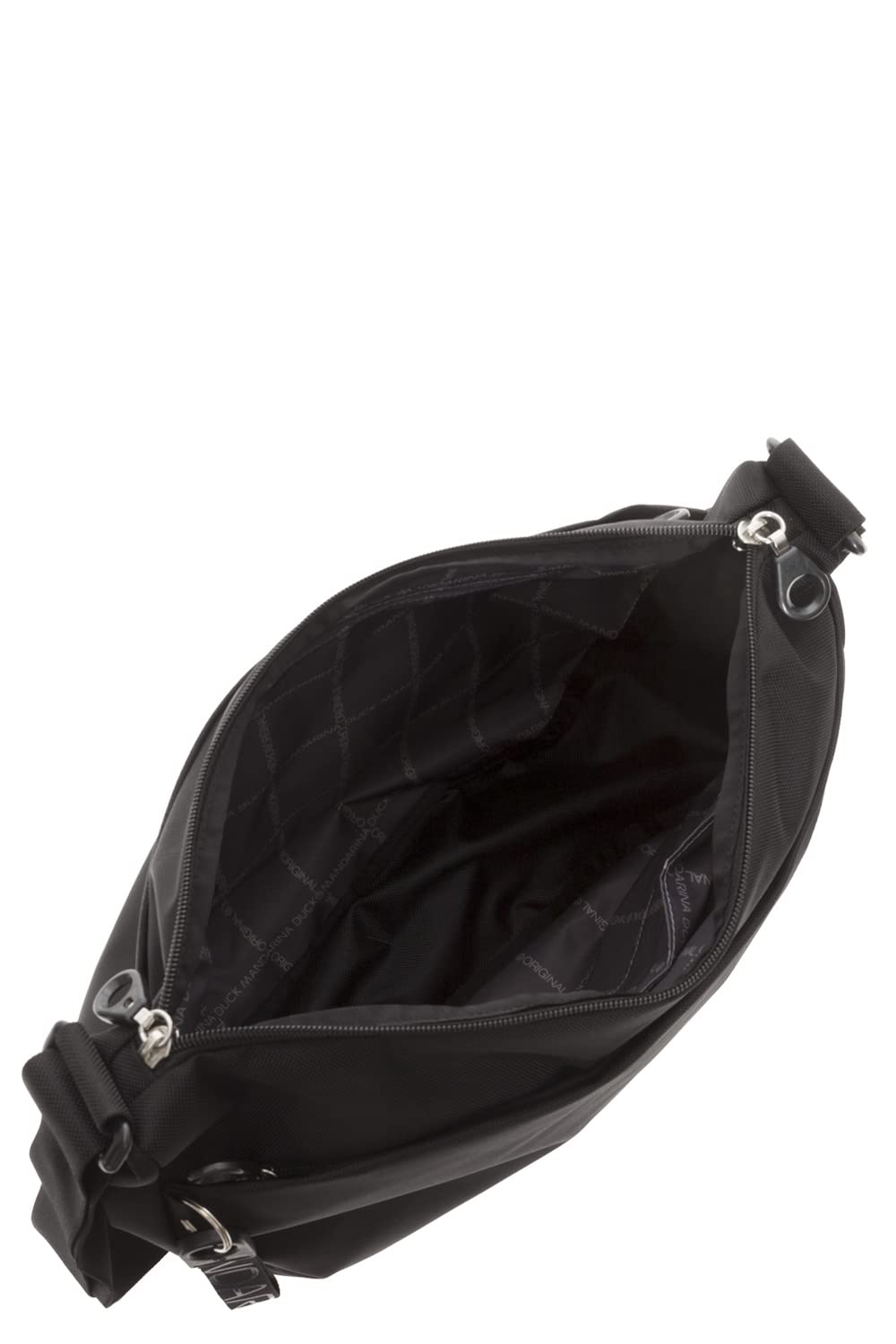 Mandarina Duck MD 20 P10QMT20, Bolsa de Hombro para Mujer, Negro (Black), 29x33x12 (L x H x W)