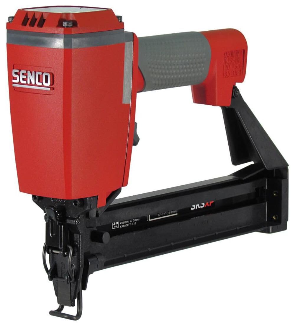 Senco SKSXP-L - Grapadora de corona de 1/4 pulgadas, pata de 7/8 a 1-1/2 pulgadas