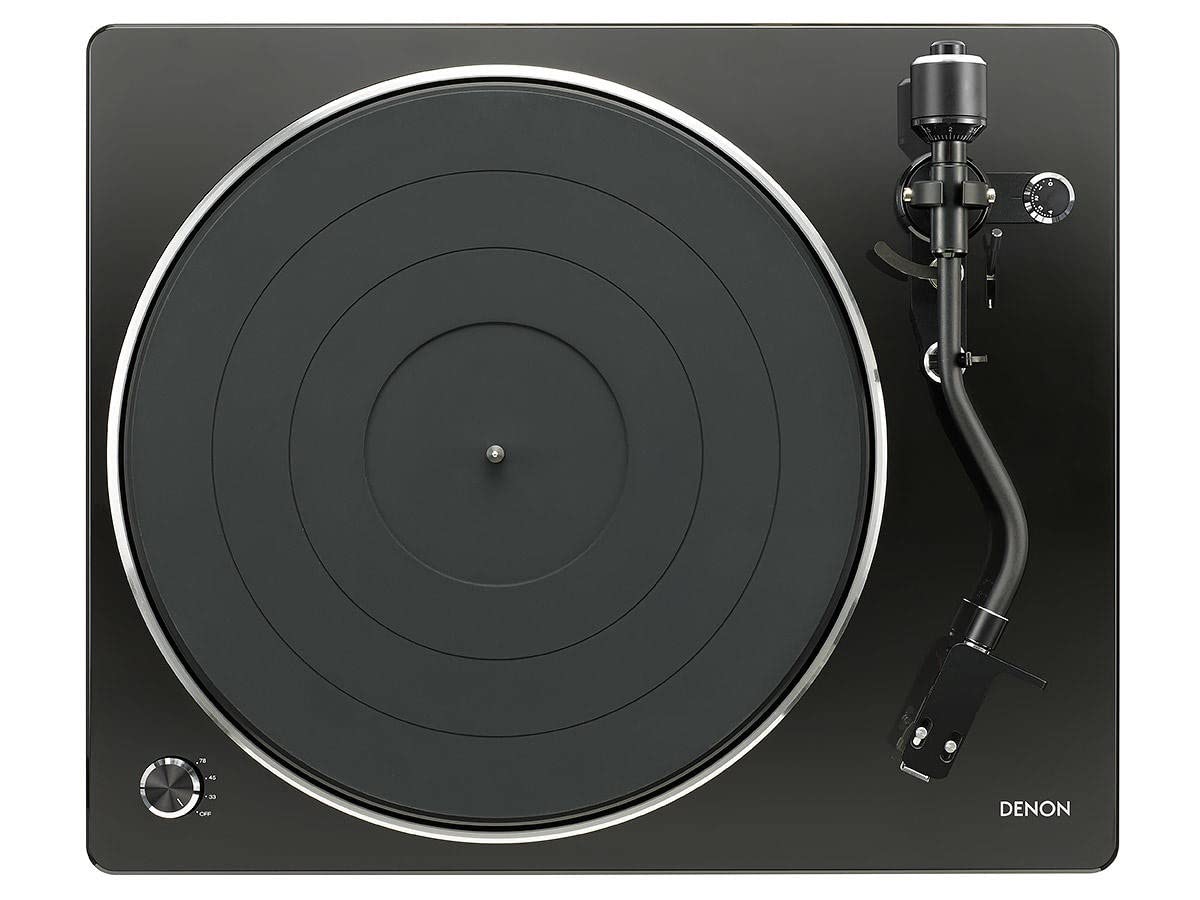 Denon DP-400 - Giradiscos, color negro