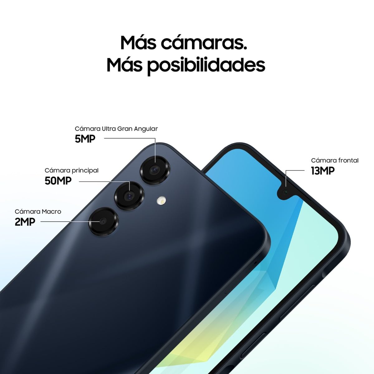 Samsung Galaxy A16 4G LTE, Teléfono Móvil Android, Pantalla 6,7" Super AMOLED, Múltiples Cámaras, Almacenamiento 256GB, Negro (Versión Española), Garantía del Fabricante 3 Años + 1 Año Extra