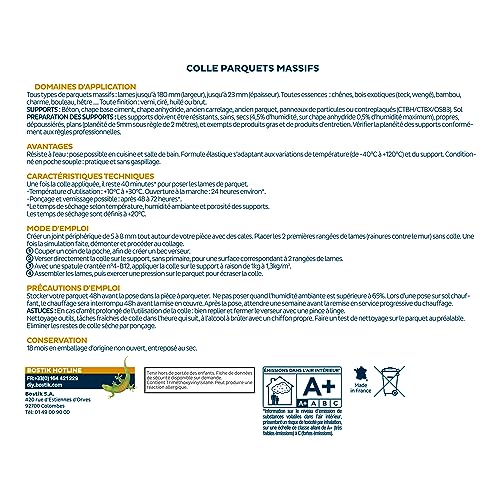 BOSTIK - Pegamento para parquets Masivos, 14 kg