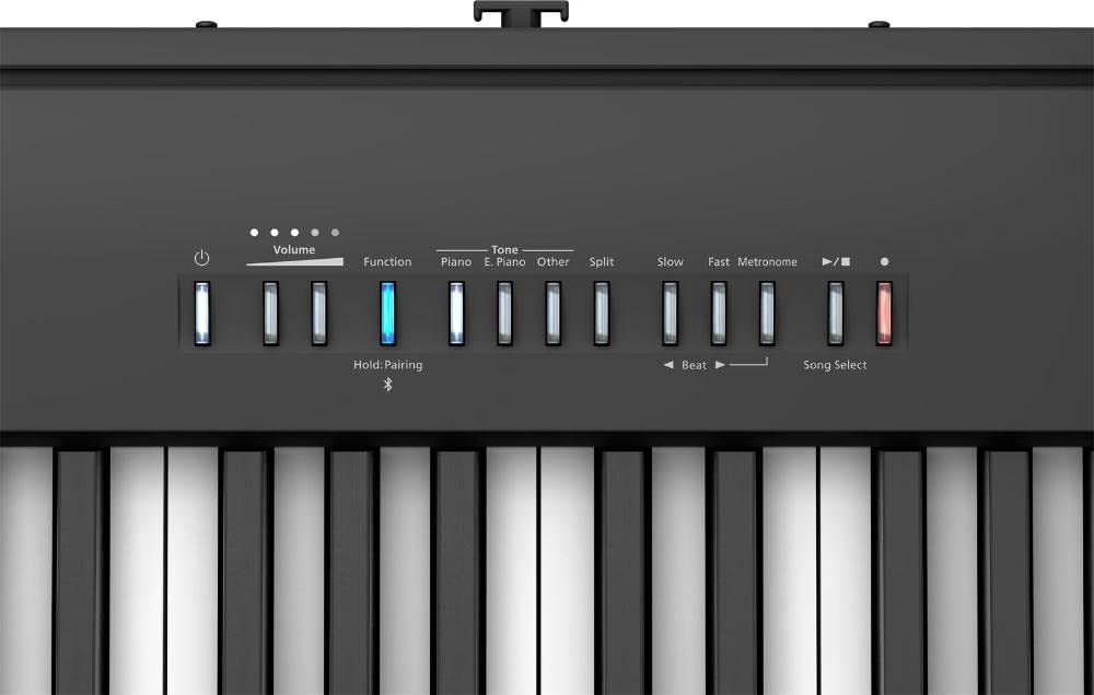 Piano digital Roland FP-30X — El piano portátil superpopular, mejorado (negro)