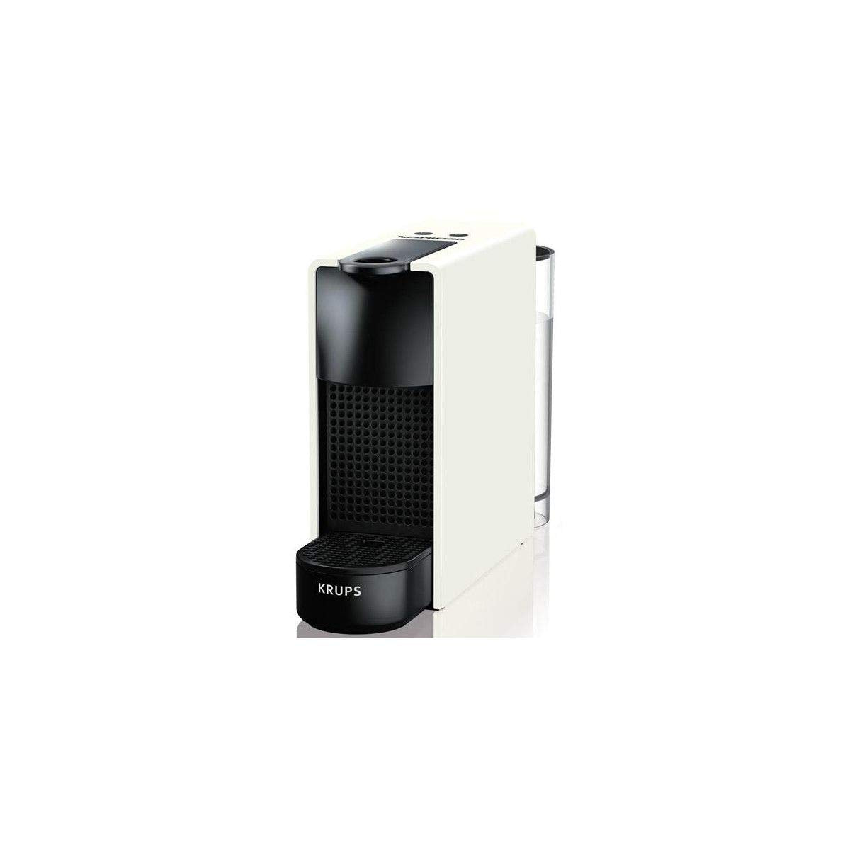 Krups YY2912FD - Cafetera (Independiente, Máquina espresso, 0,6 L, Cápsula de café, 1200 W, Negro, Blanco)