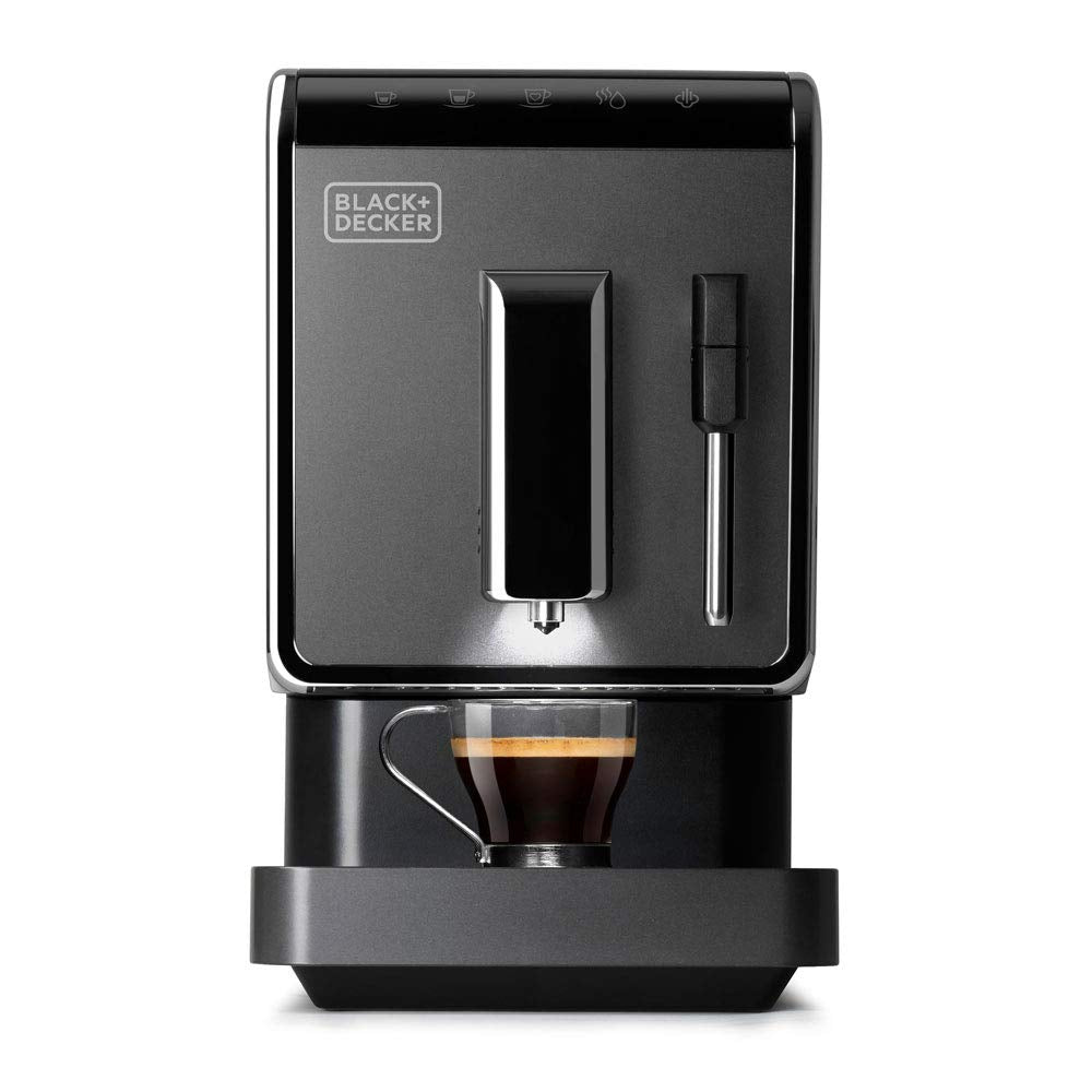 Black+Decker Cafetera Automatica, Negro, 1470 W