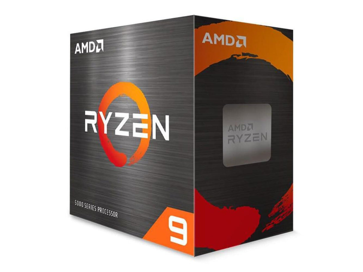 AMD Procesador Ryzen 9 5900 XT, 16 Núcleos/32 Hilos, Arquitectura Zen 3, 72 MB de Caché L3, TDP de 105 W, Boost de Frecuencia de hasta 4.8 GHz, Socket AM4, DDR4 y PCIe 4.0, Sin Ventilador