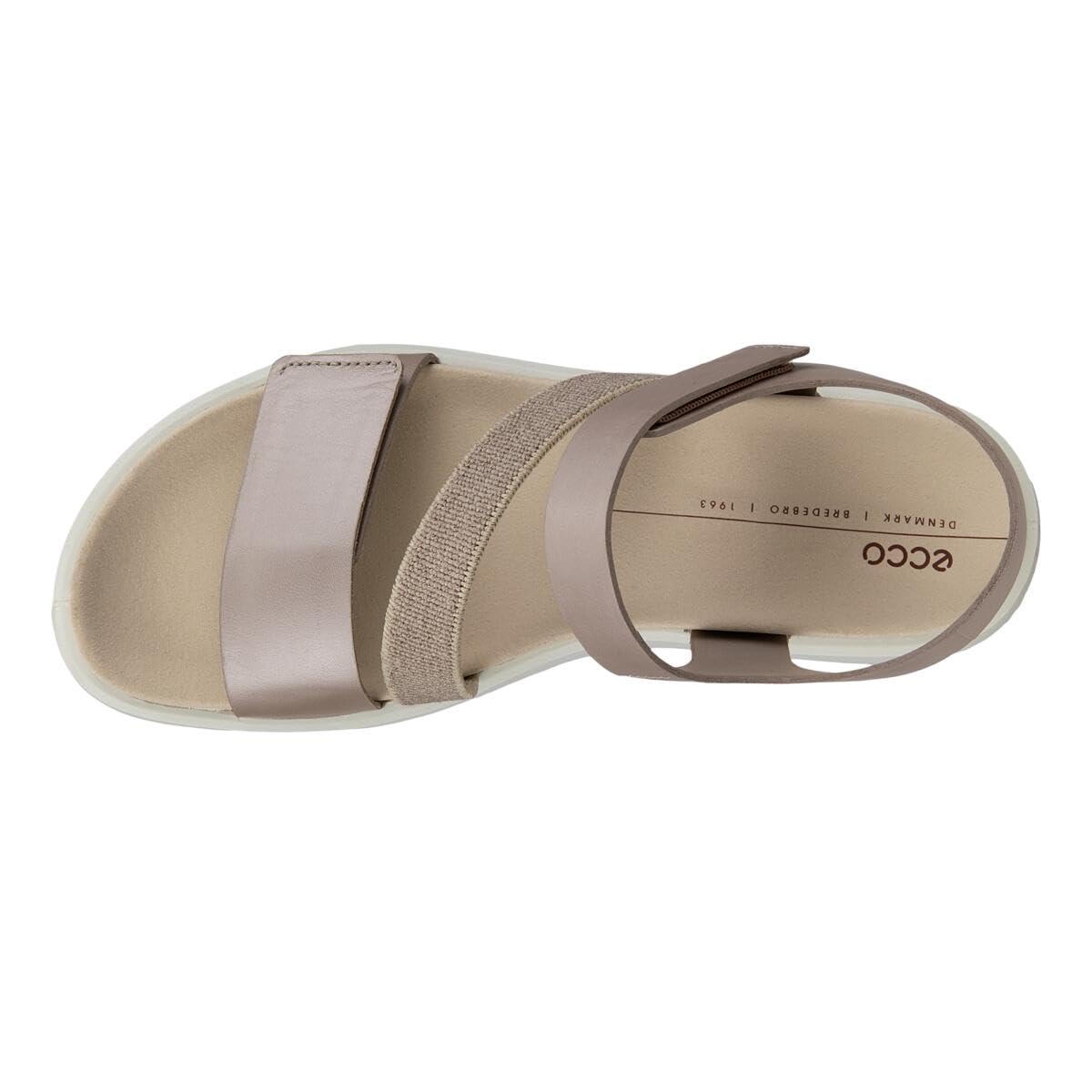ECCO Flowt, Sandals Mujer, Grey Rose Metallic, 39 EU