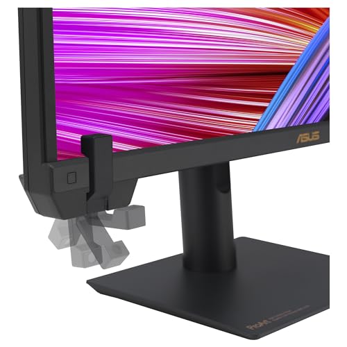 ASUS ProArt Display PA24US - Monitor Profesional de 23,6", IPS, 4K UHD (3840 x 2160), HDR-10, HLG, 99% Adobe RGB, 95% DCI-P3, ΔE < 1, 12G-SDI, USB-C, VESA DisplayHDR 600, Sostenibilidad ecológica
