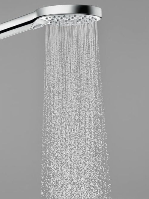 Hansgrohe Raindance Select S Sistema de ducha con termostato 240 1 tipo de chorro PowderRain, bronce cepillado, 27633140