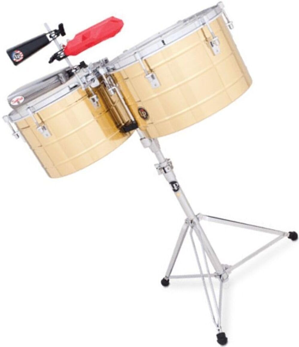 LP Latin Percussion Timbales Tito Puente Thunder Timbs Latón LP258-B