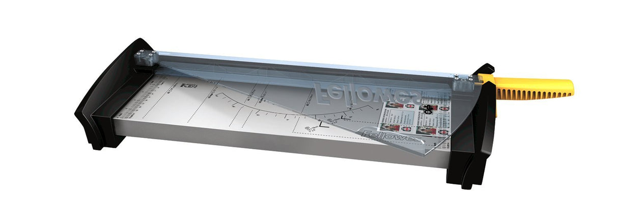 Fellowes Fusion A3 - Guillotina de papel tamaño A3, capacidad de corte 10 hojas, color negro y gris