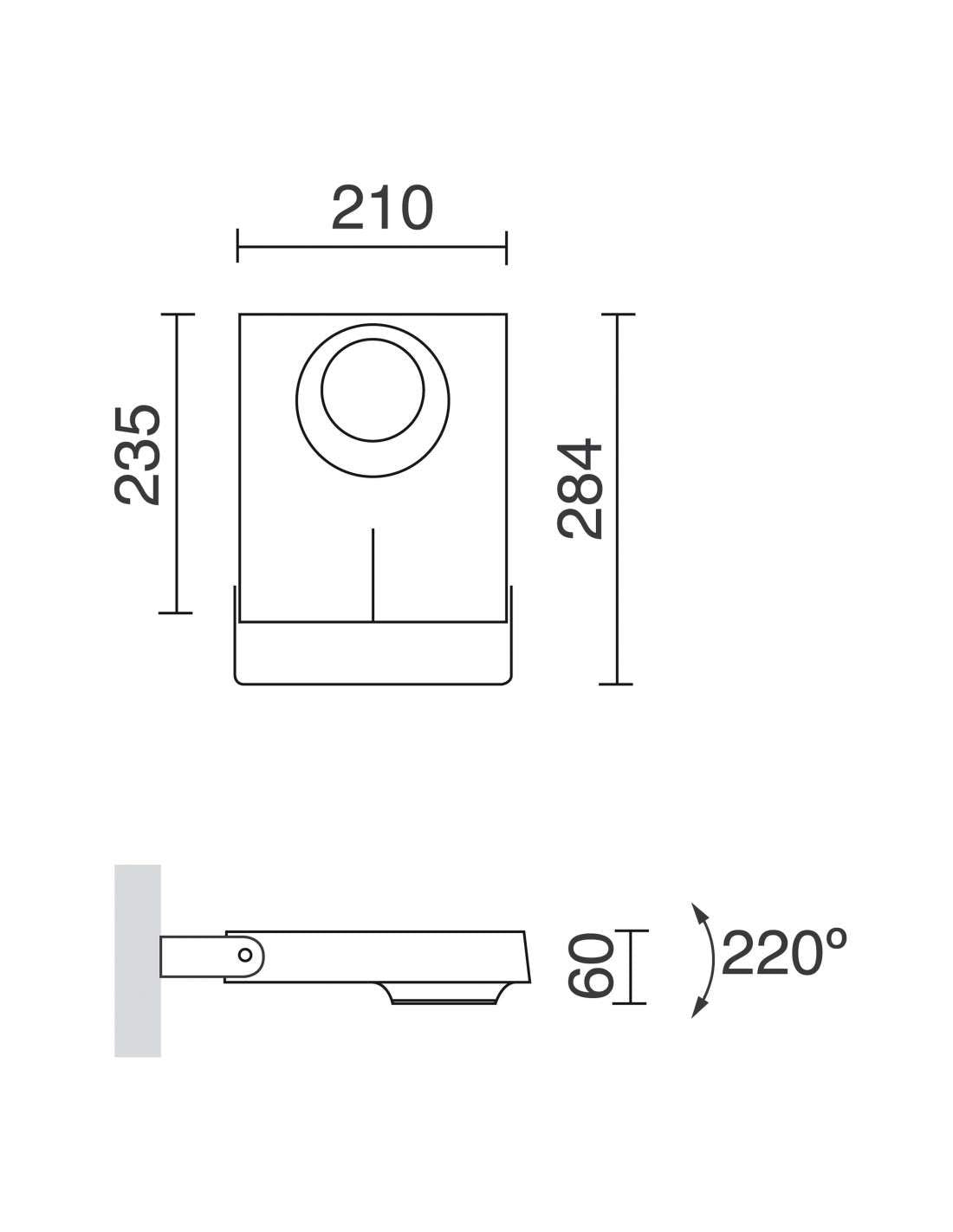 Cristher LISBOA - Proyector ip66 39w 3000lm led negro